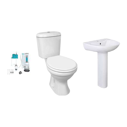 5 Piece Toilet Set