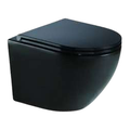Black Fancy Wall Hung Toilet