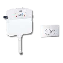 Grohe Cistern + Wall Plates Vertical