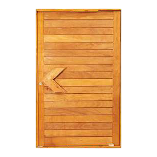 Horizontal Pivot Door