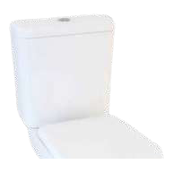 Pan and Cistern - Square Standard