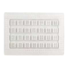 PVC Air Brick - White