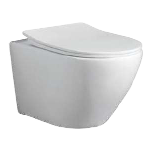 Round Wall Hung Toilet
