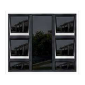 Tinted Aluminium Window P4TT1512